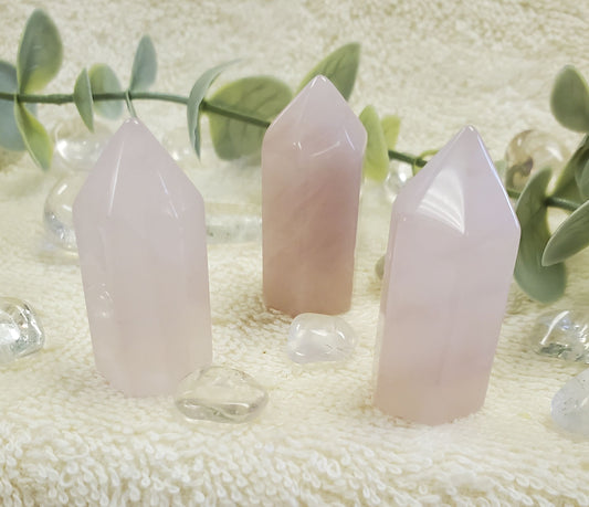 Rose Quartz Tower 30+mm (0031)