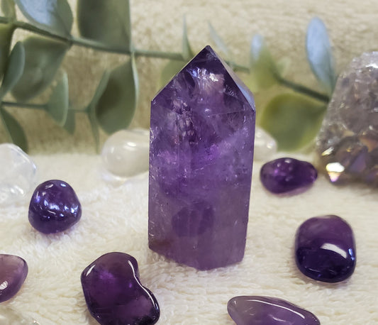 Amethyst Crystal Point 35mm tall (0046)