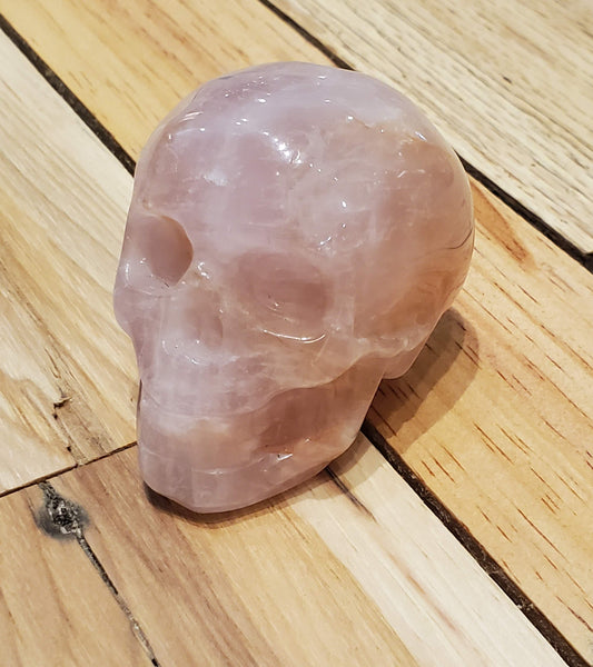 Lavender Quartz Skull 75mm (0183)